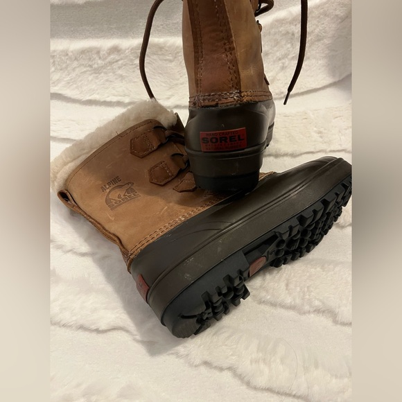 SOREL Alpine Winter Boots Size 6 - Picture 7 of 7